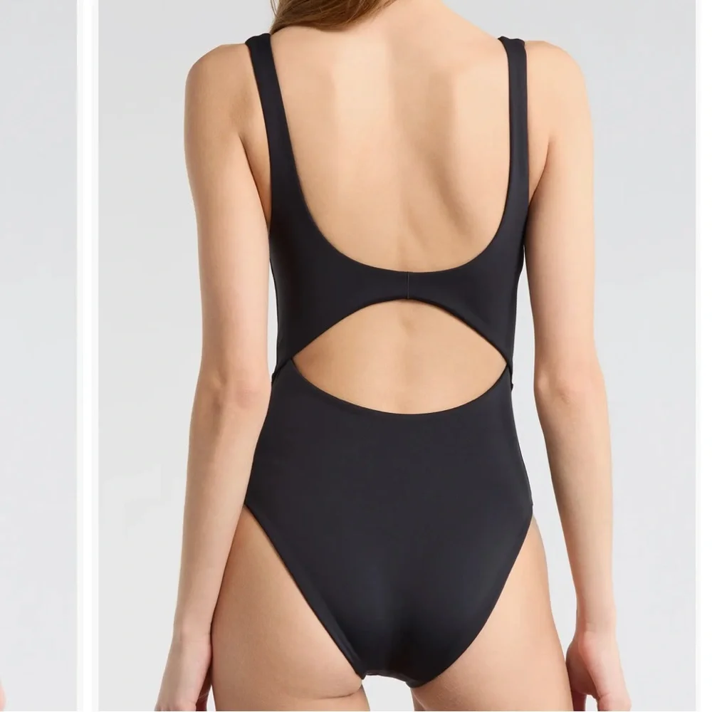 Left on Friday Double Scoop One-Piece Swimsuit
